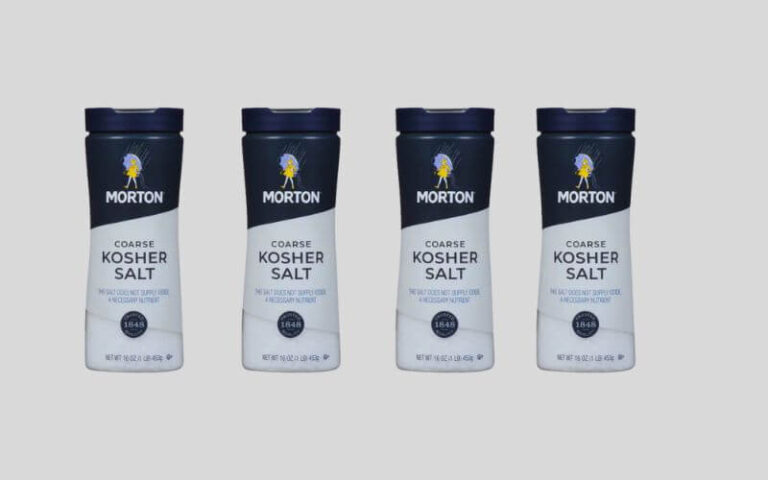 Morton Kosher Salt Shortage